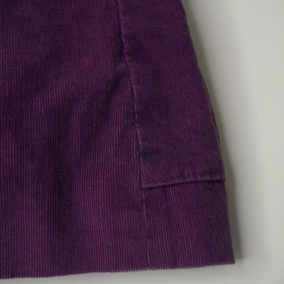 Vintage Purple Corduroy‎ Blazer Jacket Womens 16 XXL Cotton Retro Pockets Lined - Picture 6 of 11